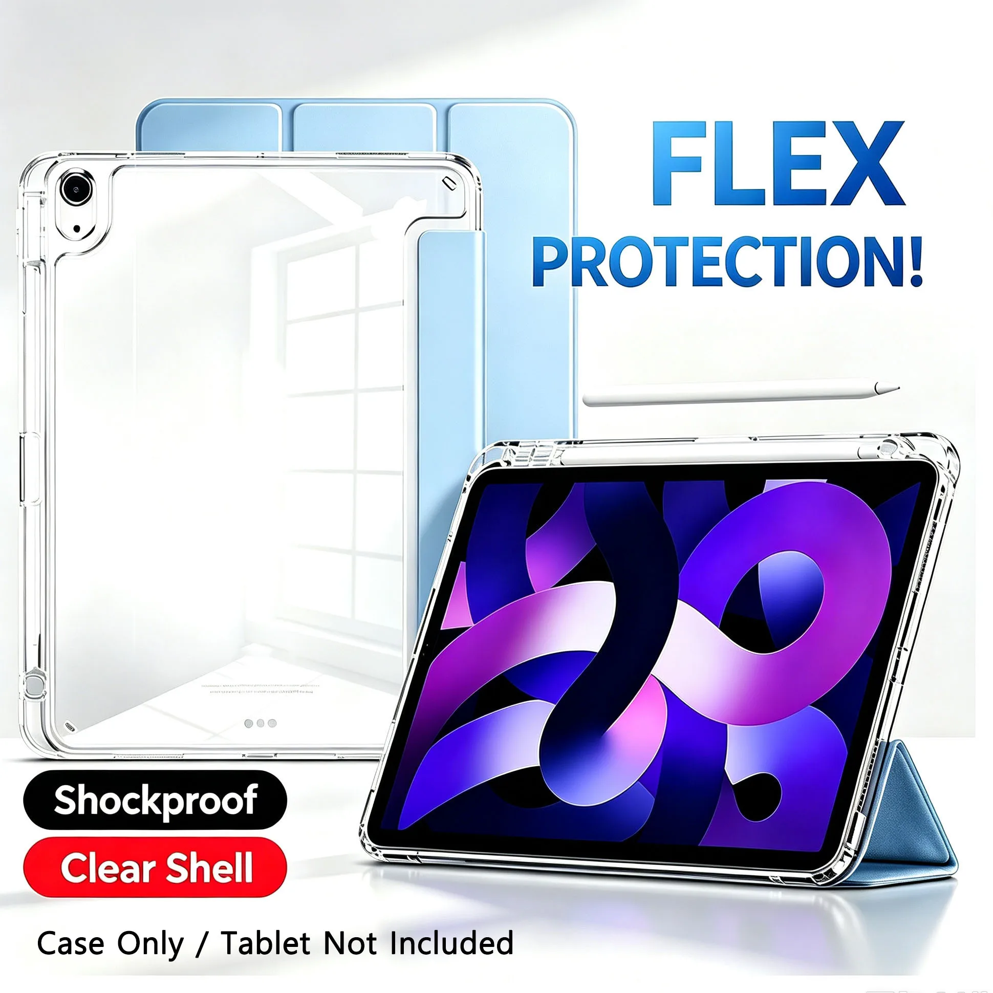 Premium Smart Cover Tablet Case - Ultra-Protective and Stylish Design