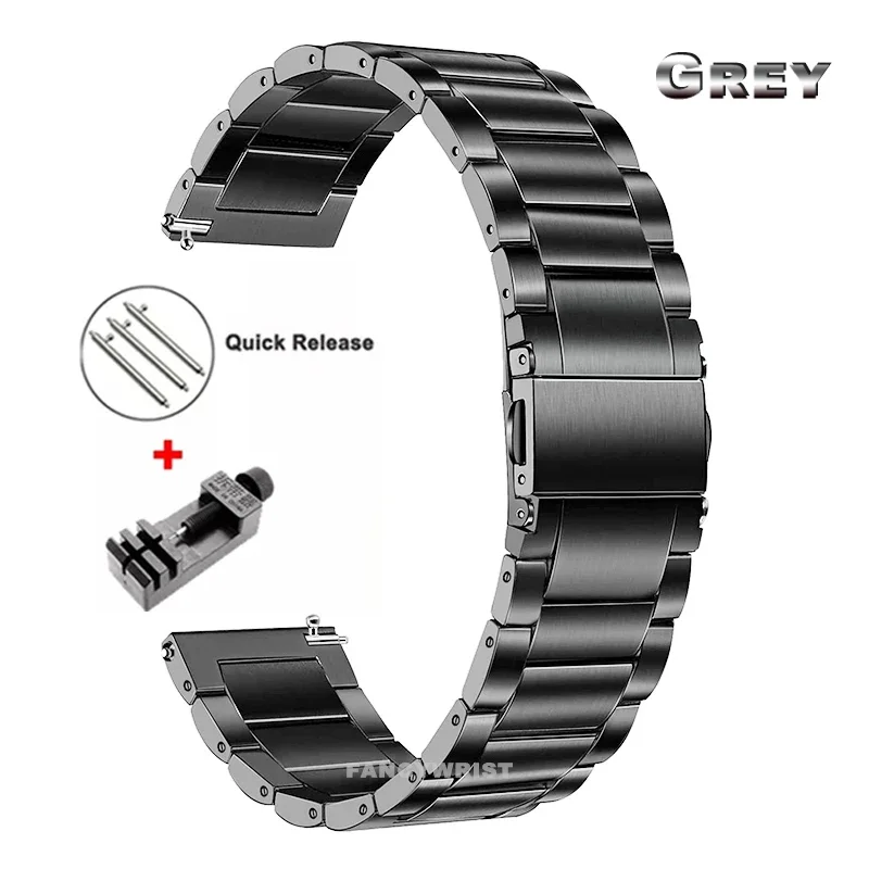 Premium Multi-Size Titanium Watch Strap with Metal Band Bracelet Design