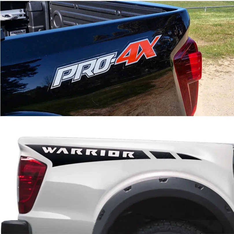 

2 шт., наклейки для Nissan Navara Warrior Frontier Titan pickup 2021 2022 2023
