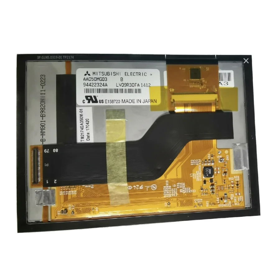 

5" inch AA050MG03 TM2174SA050M-01 LCD Display With Touch panen digitizer glass Sensor Replacement