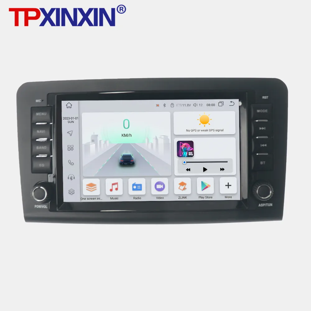 

7" Android 12 Car Radio For Benz ML DVD Multimedia Video Player Stereo Auto GPS Navigation Carplay DSP 4G WIF Auto Parts