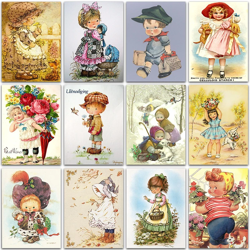 

Алмазная мозаика 5D «сделай сам», картина для творчества в рождественском стиле для маленьких девочек, украшение для дома, полноразмерная и круглая вышивка крестиком