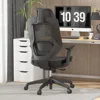 Big and Tall Office Chair Heavy Duty,4D Armrest Mesh Ergonomic Home Office Chair with High Back,Tilt Function, 360°Swivel Wheels 1