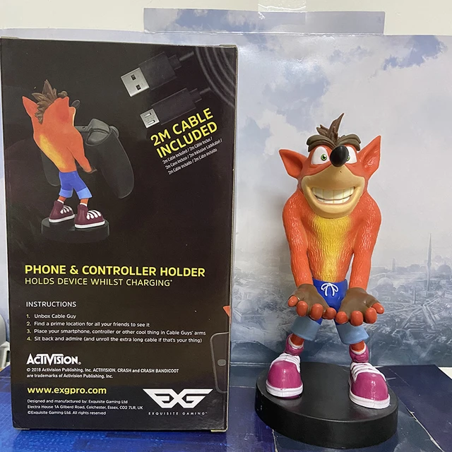 Exquisite Gaming: Crash Bandicoot Trilogy - Soporte original para teléfono  móvil y controlador de juegos, soporte para dispositivos, cable Guys