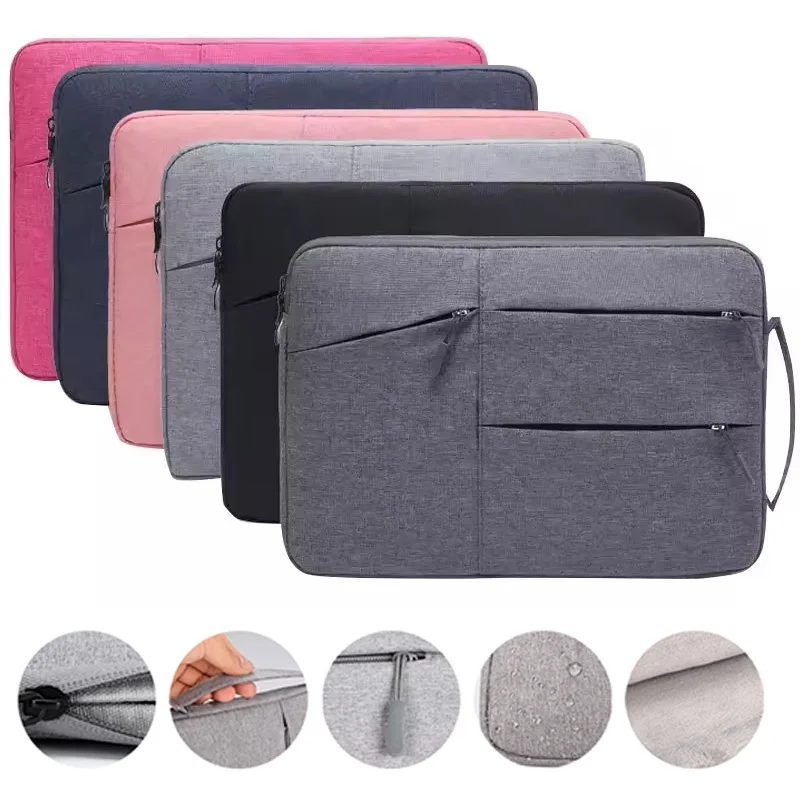 Borsa per notebook 12/13/14/15.4/15.6/16 pollici per Macbook Air Pro Lenovo HP Dell Custodia impermeabile per notebook Custodia per computer