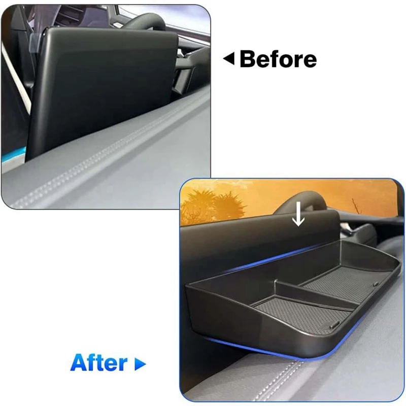Dashboard Tray For VW ID.4 ID4 Crozz-Center Console Dash Storage Tray Accessories
