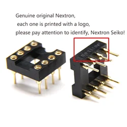 Gold - Plated Round Hole IC Socket (10PCS)