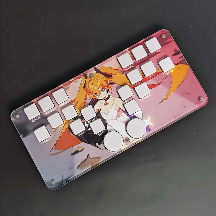 새로운 리듬 게임 키보드 DJMAX 유선 리듬 게임 컨트롤러 주변기기 맞춤형 핫 스와퍼블 DIY 수제 키보드