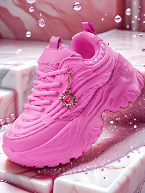 Women's four seasons outdoor sports shoes pure white water platform summer sandals soft sole cushioned running shoes for women 2