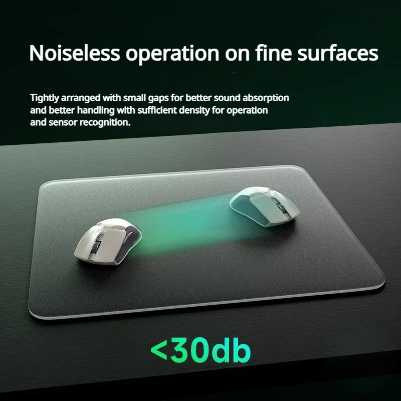 Echome Matte Glass Gaming Mouse Pad Fps Game Desk Mat Mouse Pad Antiderrapante Acessórios para Computador de Escritório - Imagem 3