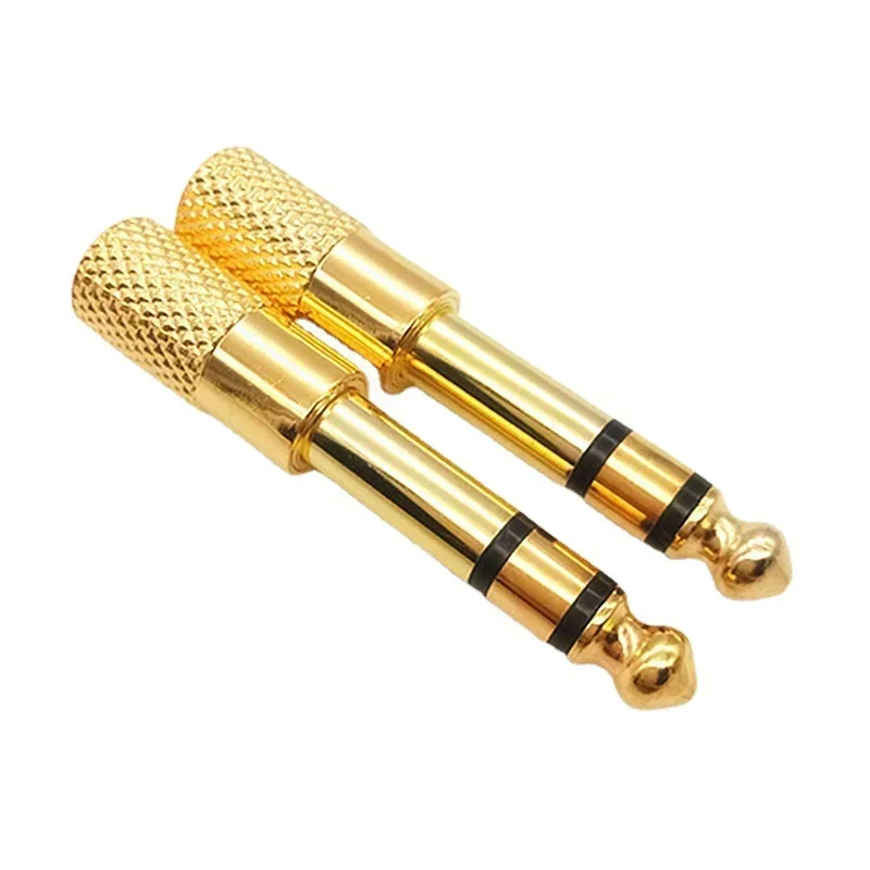 Premium Audio Adapter: 6.35mm Male to 3.5mm Female Converter for Earphones and Amplifiers