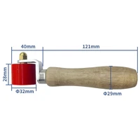 1pcs Silicon Seam Hand Pressure Roller Suitable For PVC Waterproof Membrane And Tarpaulin Membrane Tools Parts 2