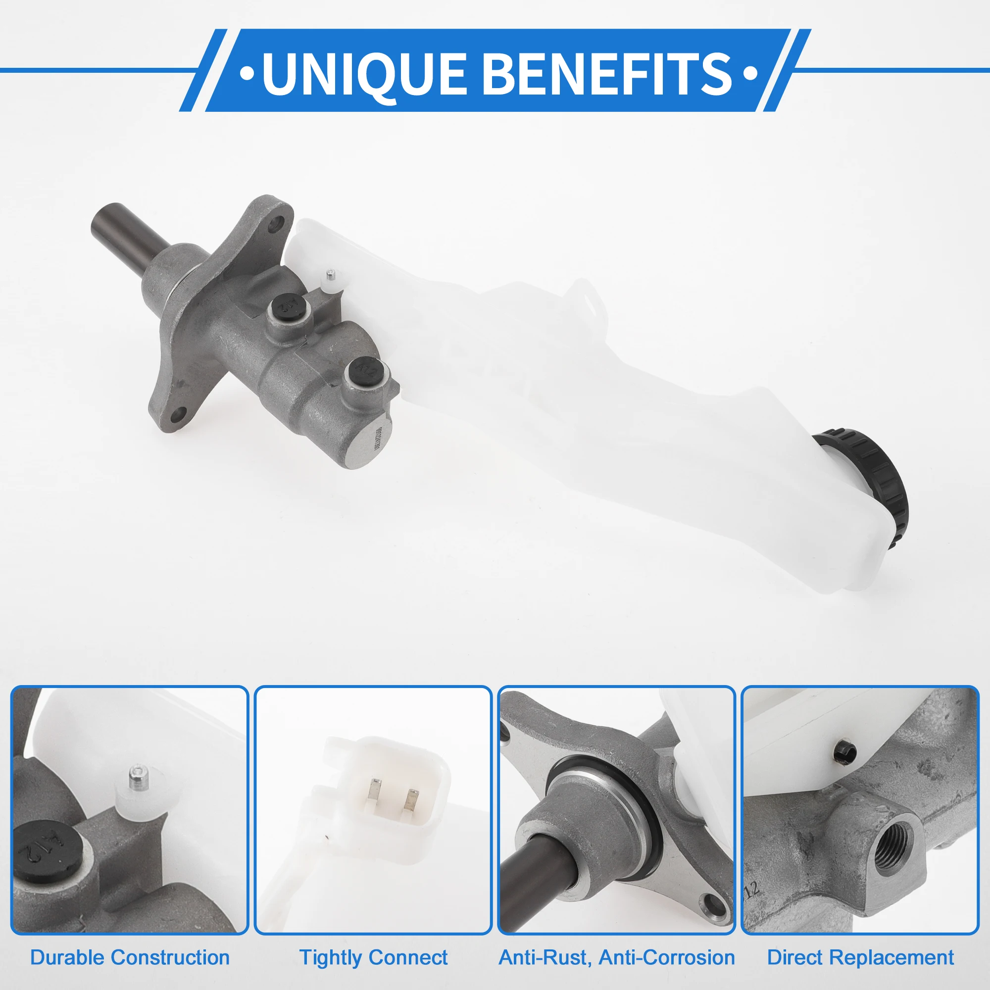 마쓰다 CX-5 2013-2021용 리저버 번호 KYD34340ZA가 있는 UXCELL 브레이크 마스터 실린더