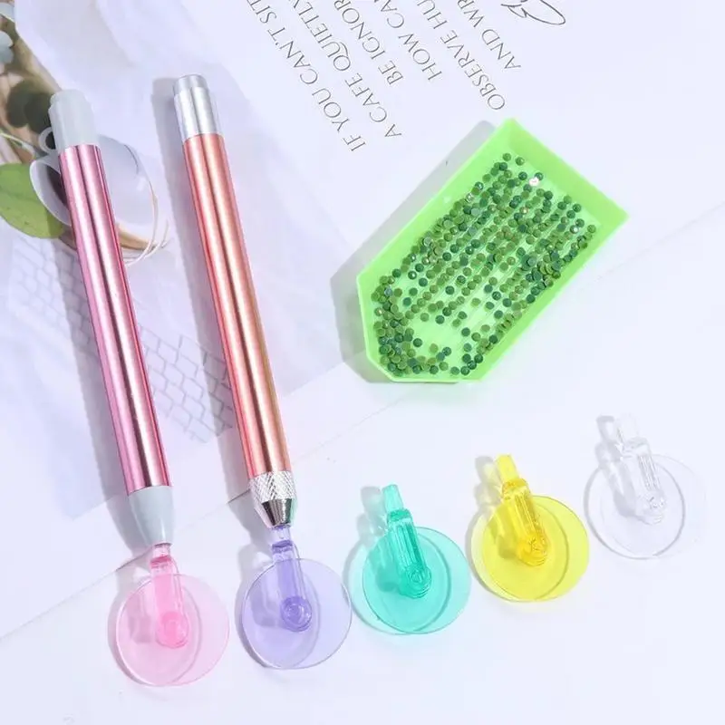 5PCS Rhinestone Painting Pen Wheel Set Reusable Gem Painting Tools