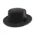 Vintage Curved Brim Felt Fedora Hat For Men Women Autumn Winter Trilby Jazz Hat With Feather Church Pork Pie Hats 11