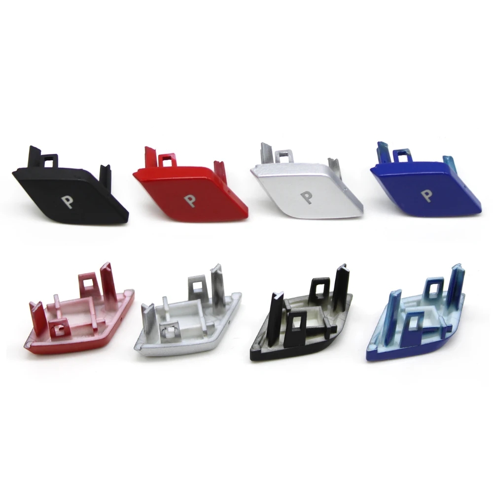 LHD RHD Car Gear Shifter Lever Auto Parking P Button Cap For BMW 5 6GT 7 X3 X4 Series G30 G31 G32 G11 G12 G01 G02 gear lever button cap