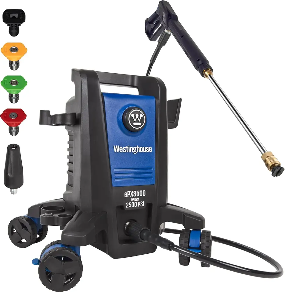 ePX3500 Electric Pressure Washer with Onboard Soap Tank