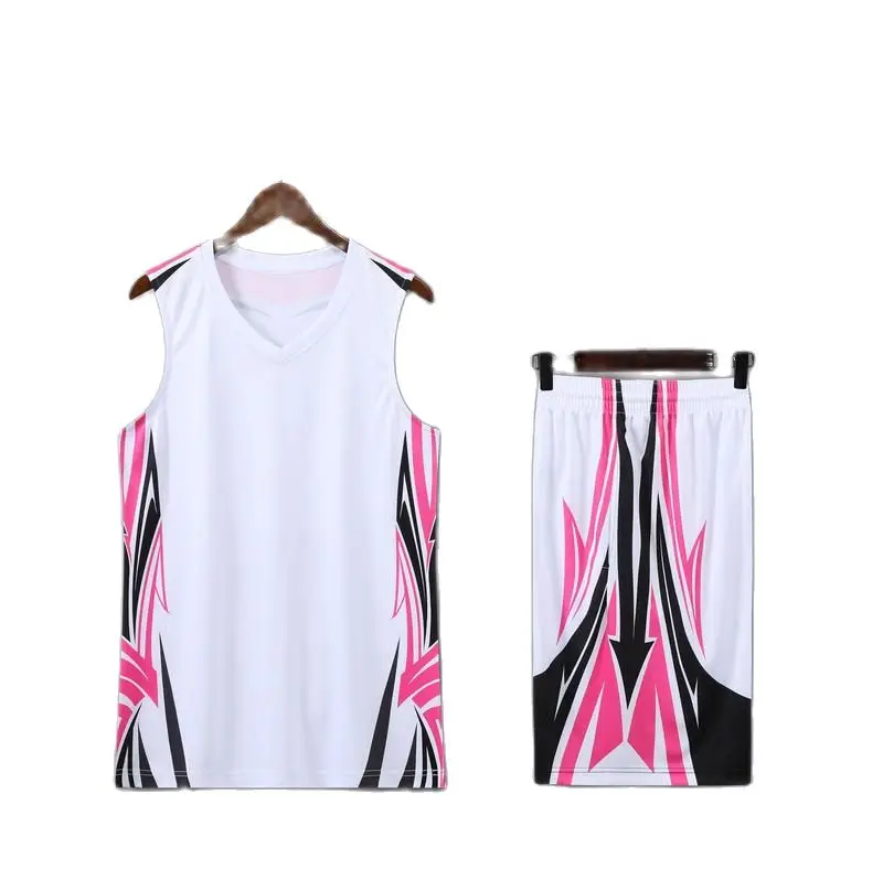 

Customizable Men's Breathable Basketball Suit - Stay Cool and Dry on the Court
