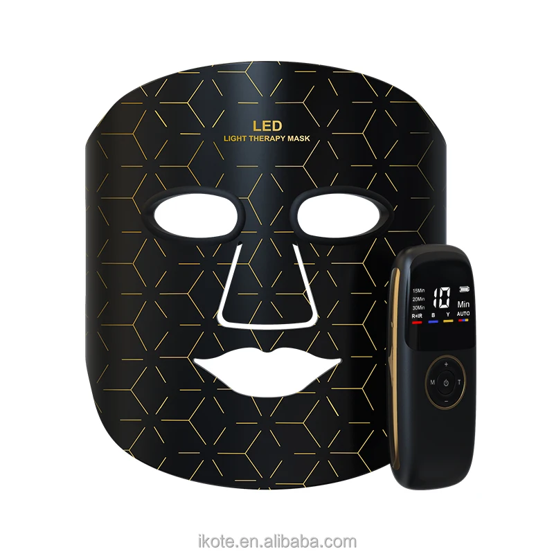 3-in-1 Home Use Beauty Massager LED Thermal Vibration Technologies for Firm Tightening & Smooth Skin Care Face Neck Improvement