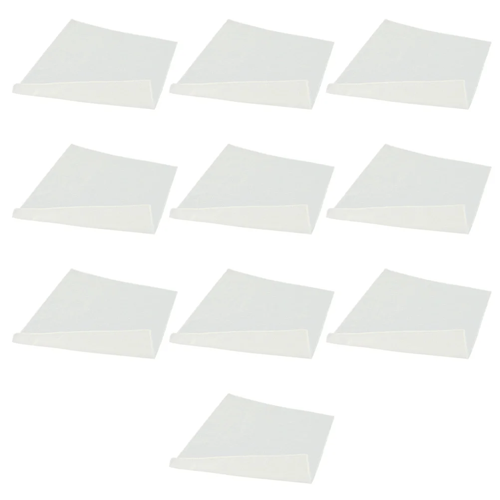 

10 Pcs Cheese Steamer Cloth Kitchen Supply Square Replaceable Straining White Cheesecloth