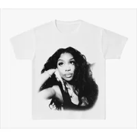 Rappeur SZA MARIAS Lamar Tee Grand National Hommes Femmes Vêtements Harajuku Vintage Unisexe Haute Qualité Coton Vêtements Cadeaux pour les Fans 4