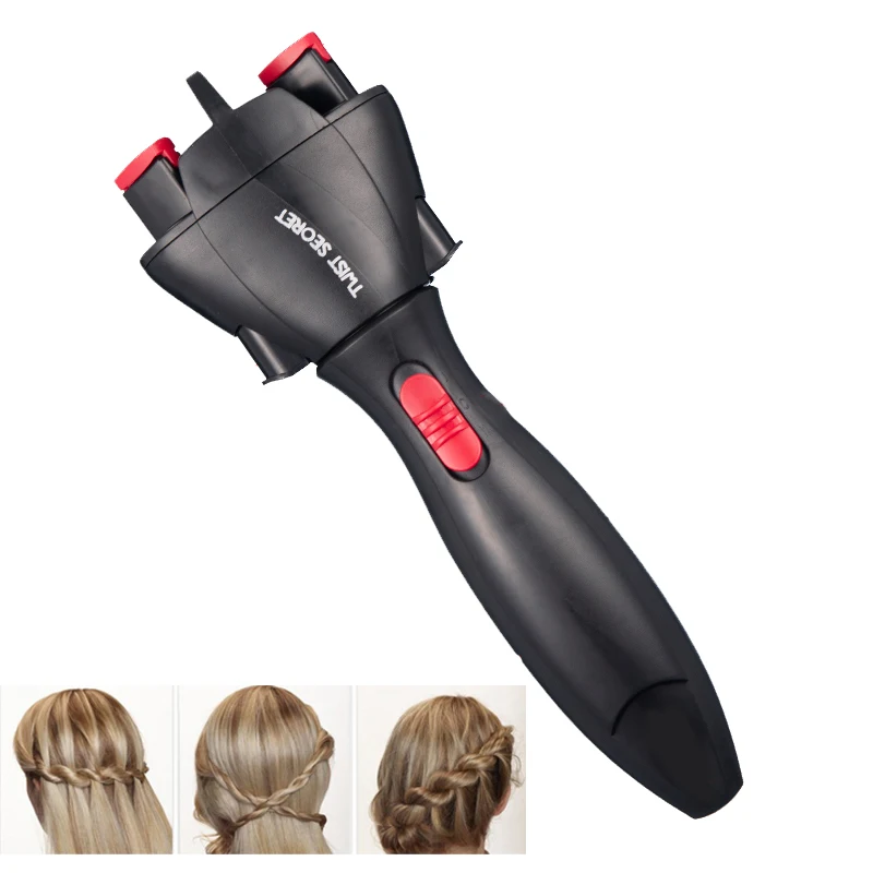 

New Hair Braider Automatic Twist Braiding Knitting Device Hair DIY Braider Machine Hair Styling Tools Crochet Braids