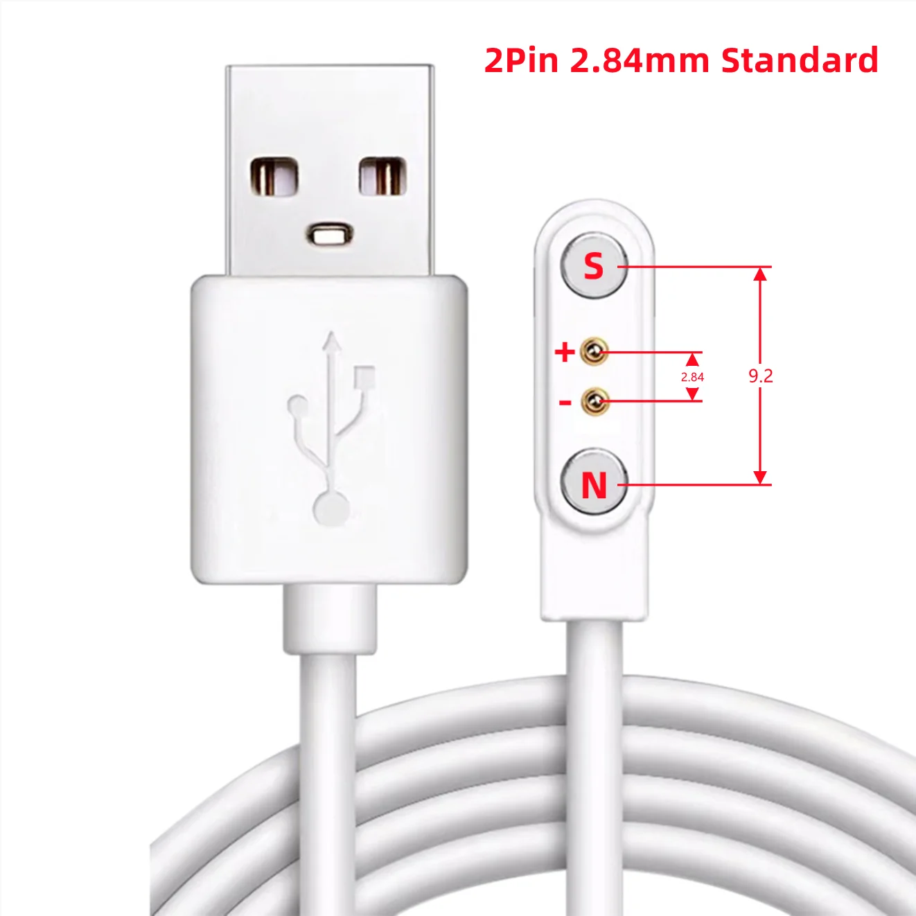 White(2pin2.84 STD)