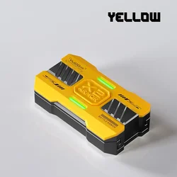 Luminous Push Slider Stress Relief Fidget Toy for Adults - Fun and Soothing Hand Spinner for Anxiety and ADHD (Yellow)