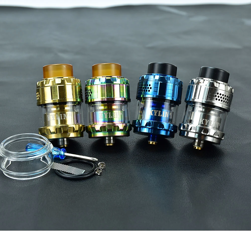 kylin V2 RTA kylin M RTA Base 24mm 3ml/4.5ml Tank Top airflow Build