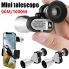 Tactical Mini Monocular Telescope HD Night Waterproof Pocket Telescope Military Zoom 8x20 Monocular Outdoor Scope for Travel 1