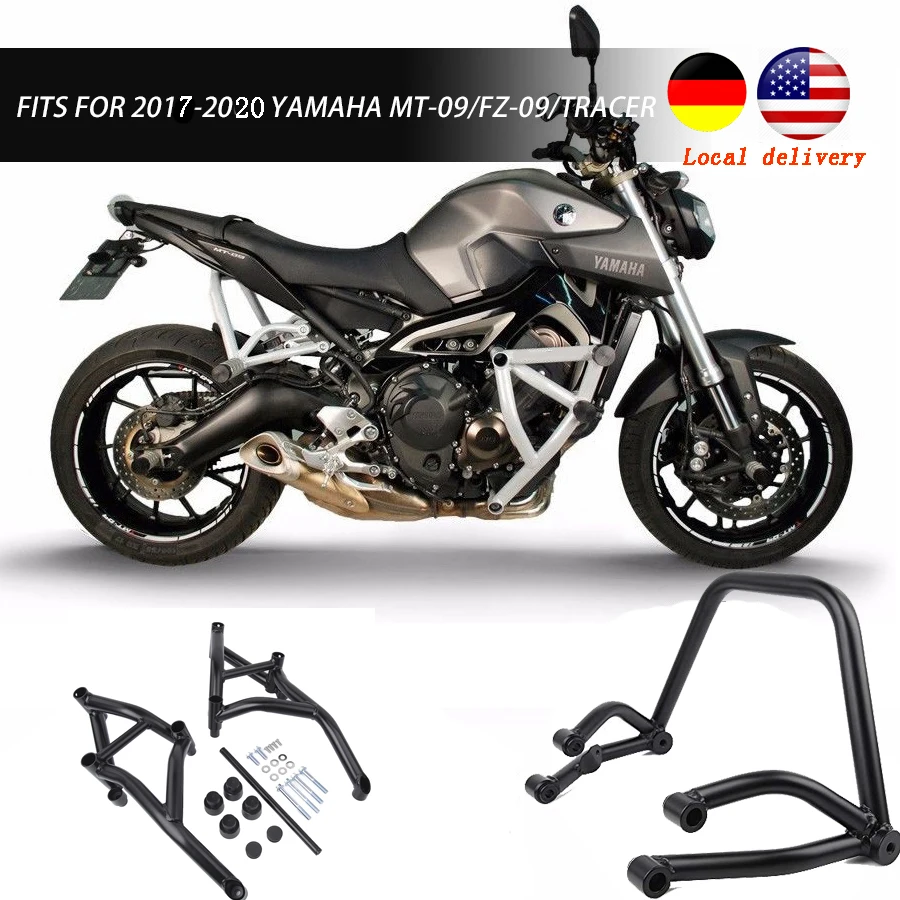 StuntCageEngineGuardCrashbarBumperforYamahaMT09FZ092017