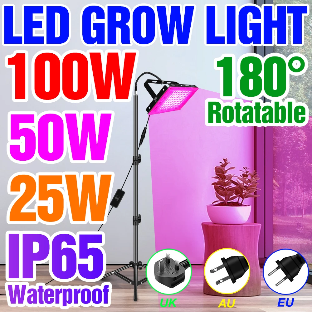 

LED Grow Light Full Spectrum Phytolamp Indoor Hydroponics Plants Flower Seeds LED Cultivation Growth Lamp For Greenhouse Tents