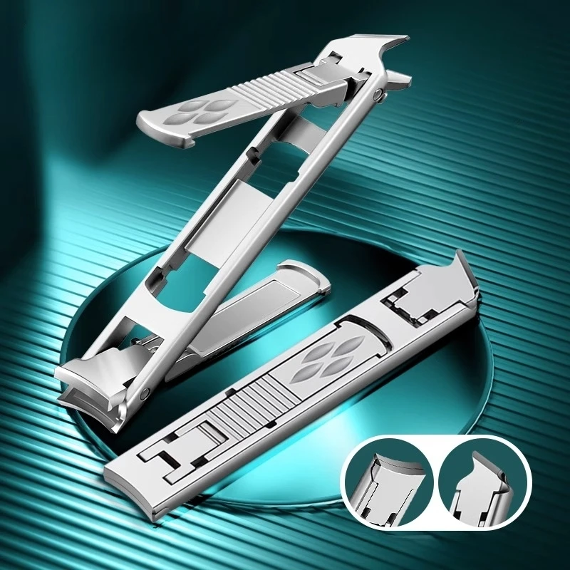 Nail Cutter Double Head Folding Nail Clippers Stainless Steel Cutter Clippers Manicure Pedicure Finger Toe Scissors Manicur nail clipper set nail care kit nail scissors set nail clippers manicure pedicure kit manicure set manicure sets manicure nail clipper set nail clippers kit