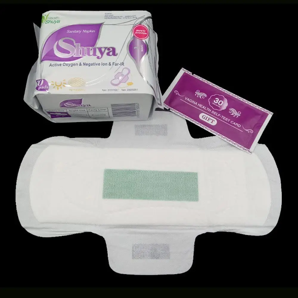 10 packs SHUYA Anion Soft Breathable Sanitary Pads and Panty Liners Bundle Set 4