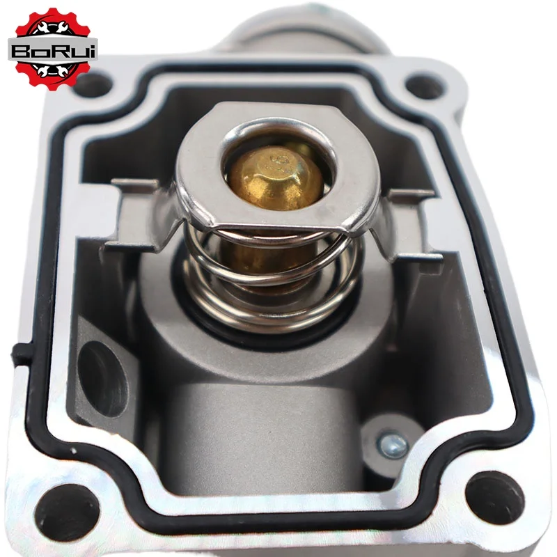 Aluminum Engine Coolant Thermostat Assembly 9647265980 1336Z0 For Peugeot partners 206 207 307 308 1007, Citroen C2 C3 C4 engine coolant thermostat