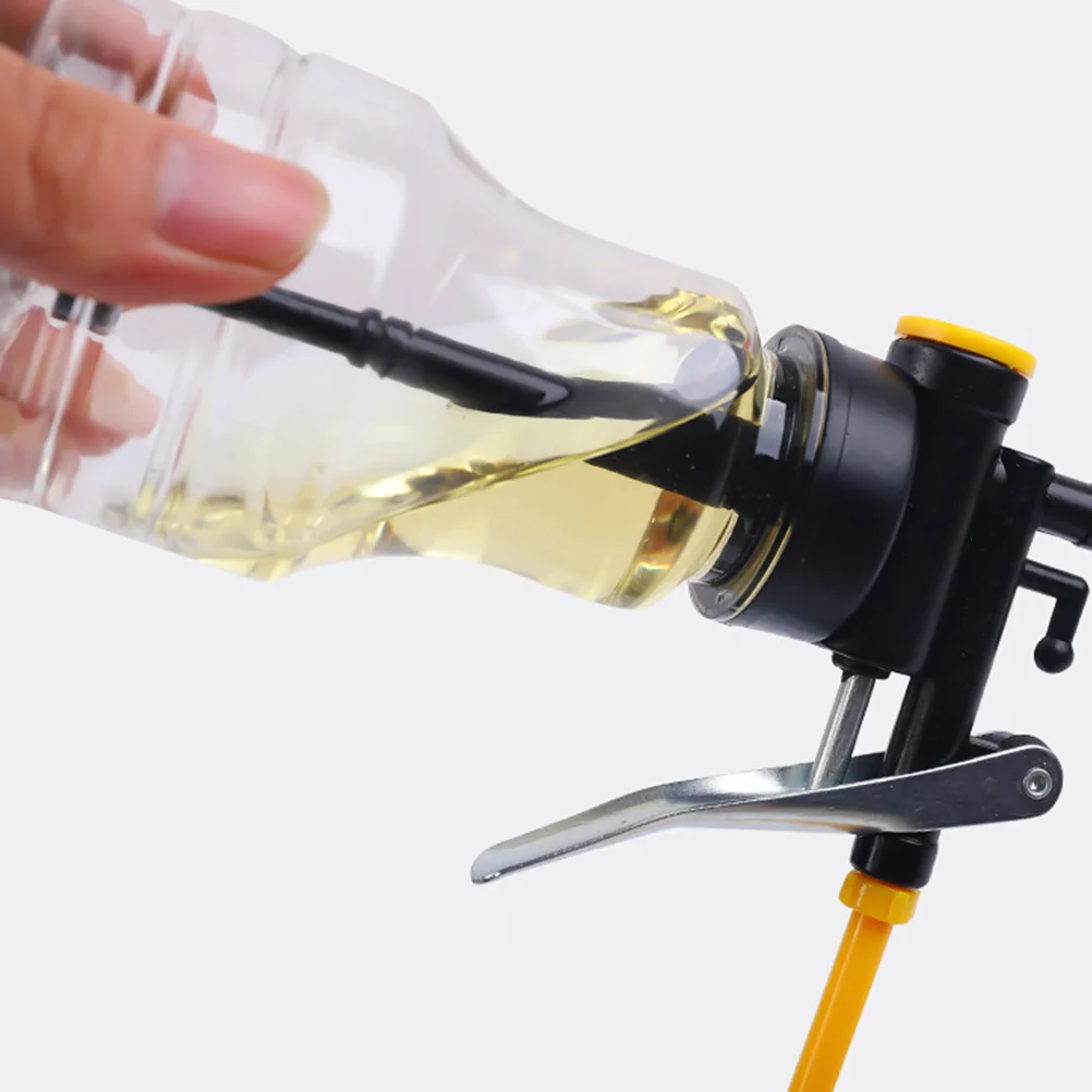 

Long Mouth Engine Oil Jug Professional Tool Car Supplies Brake Fluid Change Can Stainless Steel Replacement Tools
