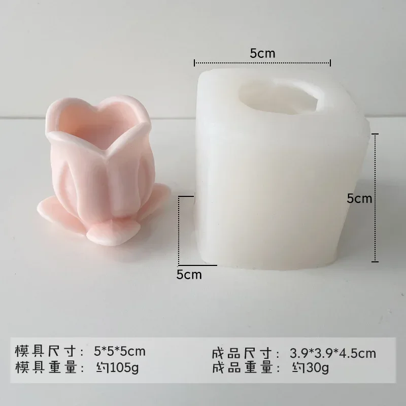 3D Flower Silicone Mold for DIY Crafts and Baking Creations