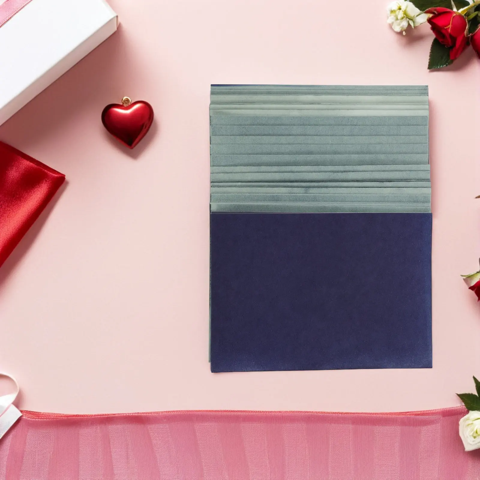 50Pcs Cyanotype Sun Print Paper DIY 예술 공예용 고감도 A6 사이즈 자연 인쇄 태양 사진 시트