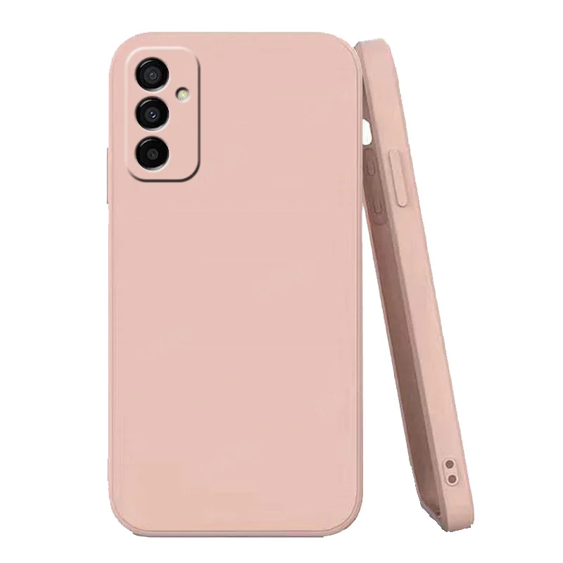 Shockproof Liquid Silicone Back Cover - Soft TPU Bumper Case