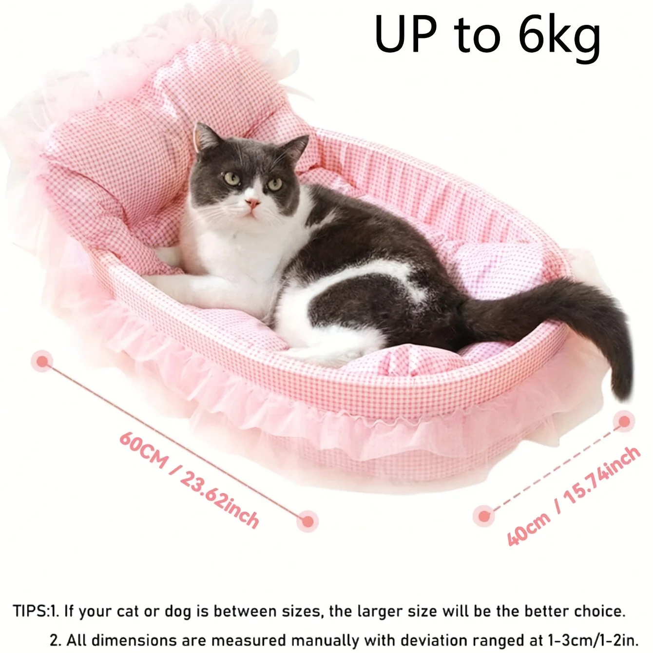 Princess Plush Pet Bed 4