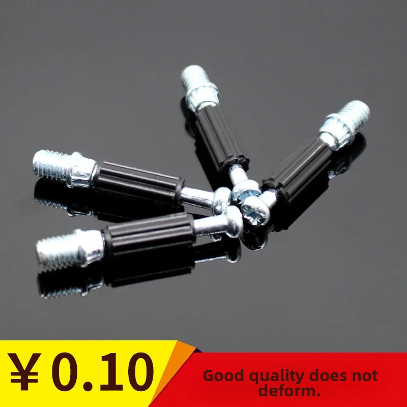 High-quality Three-in-one Connecting Piece Screw Socket Plastic Coating Furniture Hardware Wire Rod Multi-size Best Seller