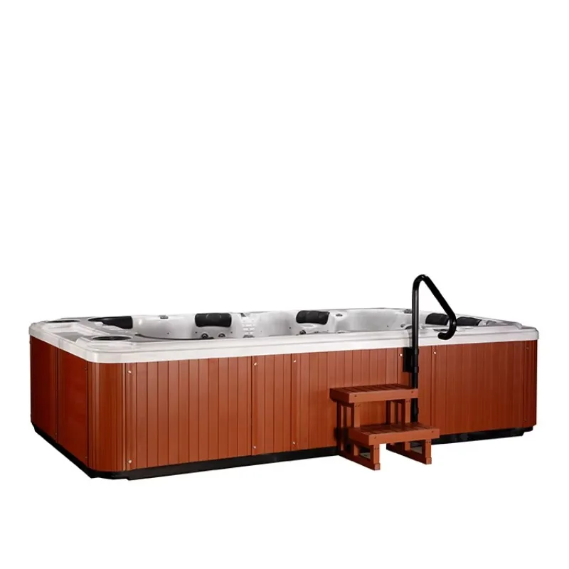 8 Person Acrylic Outdoor Spa Tub 1