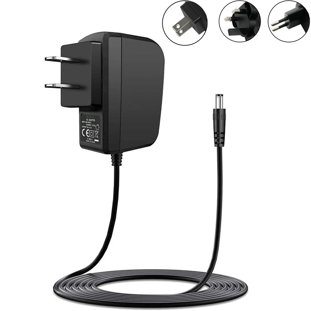 9V AC Power Adapter for Casio Piano Keyboard Tuner/Boss