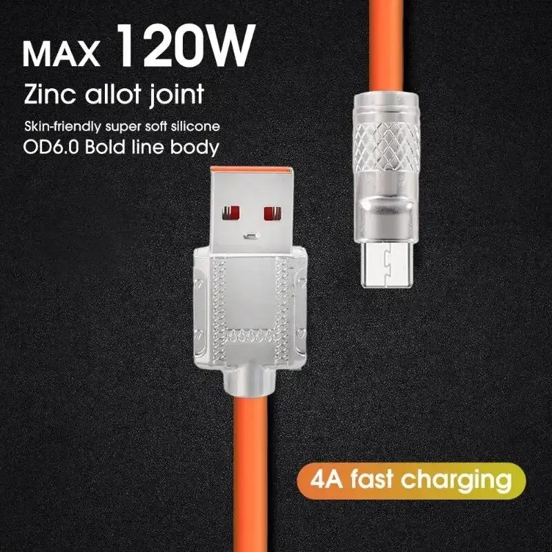 Fast Charge Type C Liquid Silicone Cable