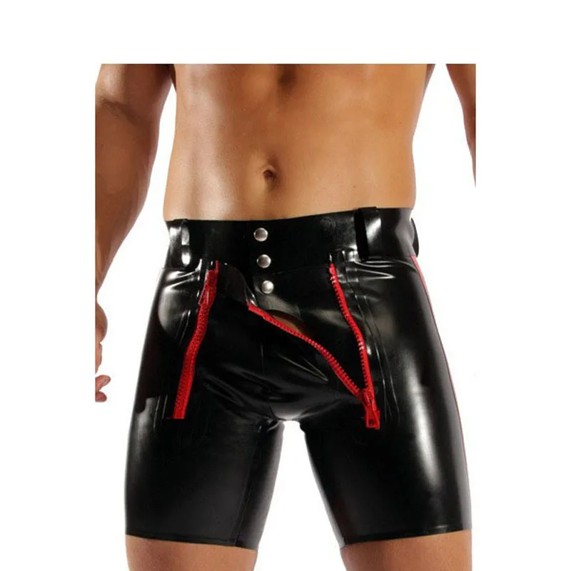 

Men Faux Leather 3XL Wetlook Boxer Underwear Gay Sexy Underpants Tight Adult Costume Party Club Wear Erotic Shorts
