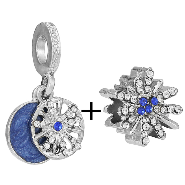 2022 New Rotating Earth Beads fit Brand Charms Bracelets Necklaces For Women Men Jewelry Making Jewelry Accessories