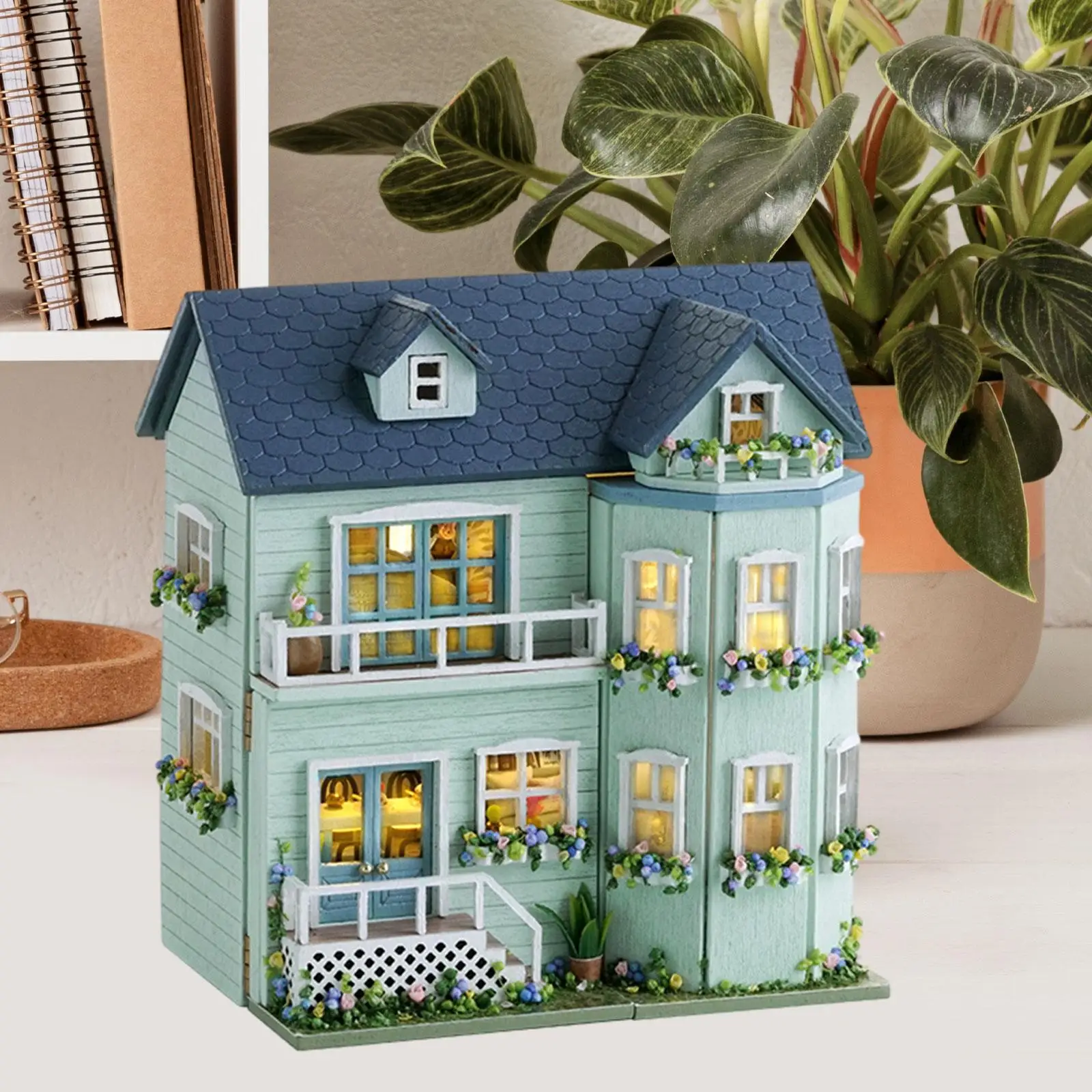 

DIY Wooden Miniature Building Kits Crafts Collectibles 3D Puzzle for Teens Boy Girls Family Friends Kids Adults Birthday Gifts