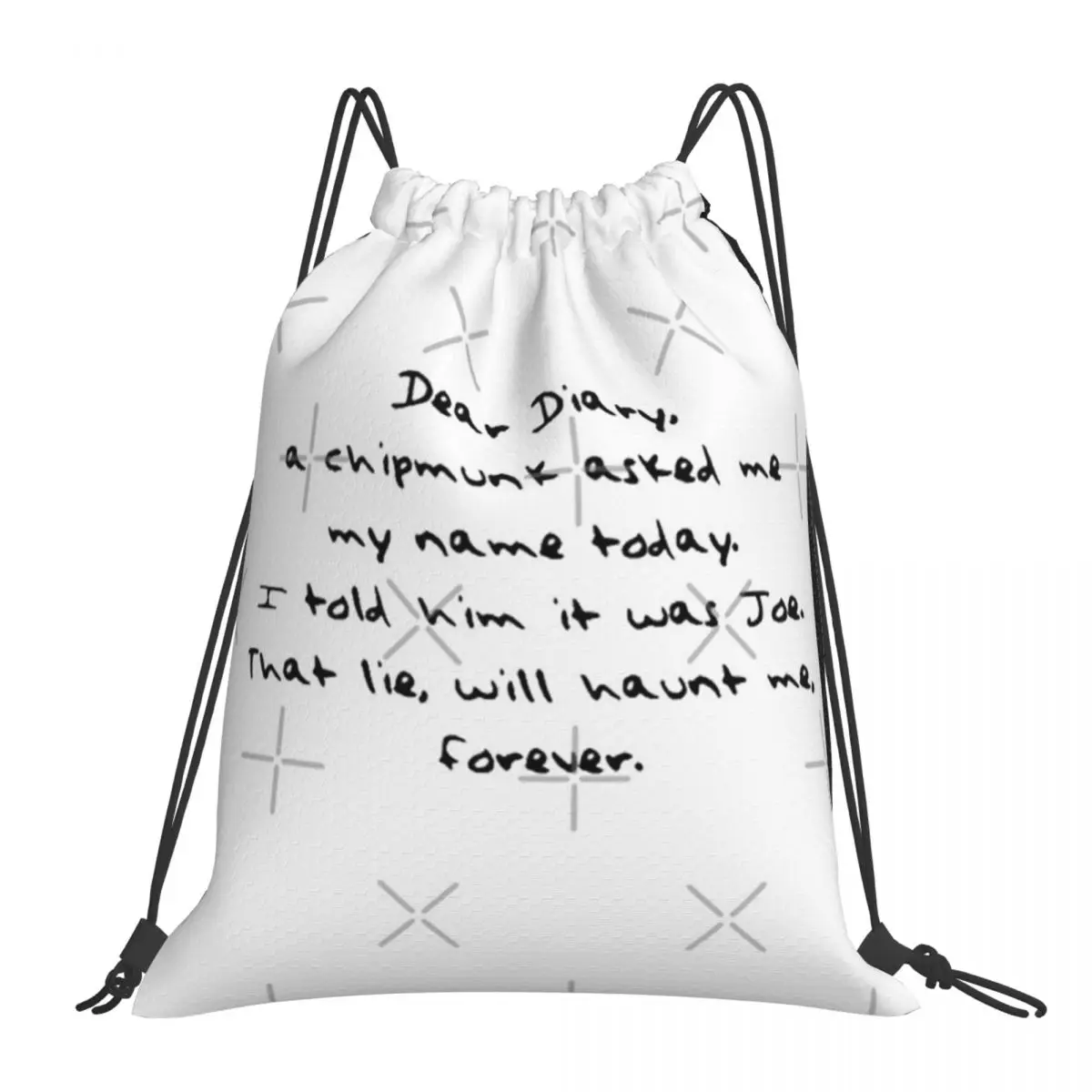 Damon Salvatore Quote Drawstring Bags Backpacks Bag Woman Sports Bags Bag Backpack Class Bags