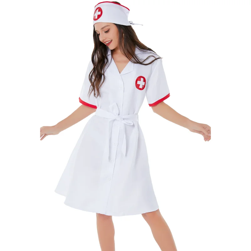 HalloweenNurseCostumeNurseCostumeRolePlayCospayGameCostume