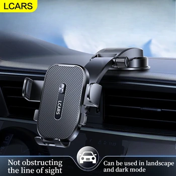 Supporto per Telefono da Auto Lcars, Tipo a Ventosa, Nuovo Modello 2026, Supporto Fisso Dedicato per Navigazione su Cruscotto